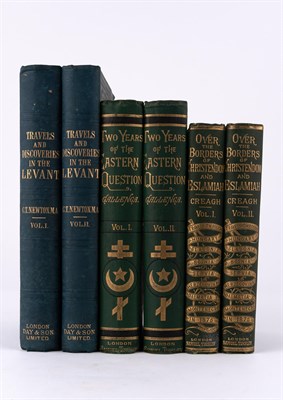 Lot 100 - [NEAR EAST] Three two-volume works in original...