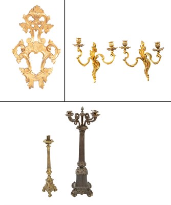 Lot 245 - Italian Baroque Style Giltwood Mirror Height...