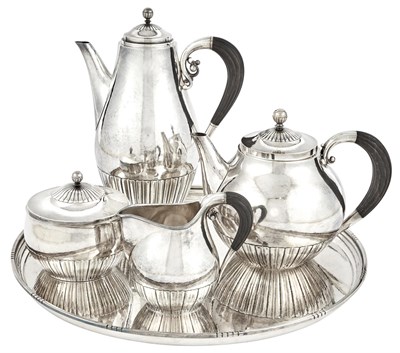Lot 54 - Georg Jensen Sterling Silver Tea and Coffee...