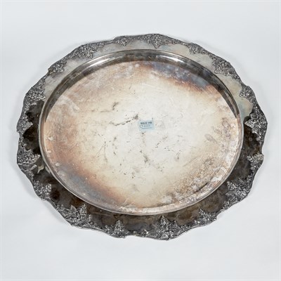 Lot 9 - Silver Tray, 68 ozs.