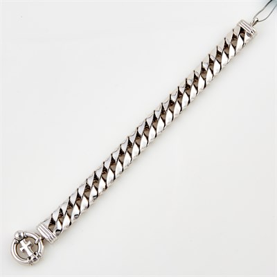Lot 58 - Gold Flexible Bracelet, 18K 21 dwt.
