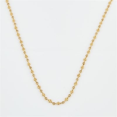 Lot 121 - Gold Neck Chain, 14K 7 dwt.