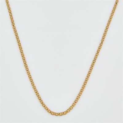 Lot 123 - Gold Neck Chain, 14K 6 dwt.