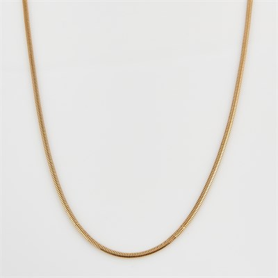 Lot 355 - Gold Neck Chain, 14K 14 dwt., signed Tiffany &...
