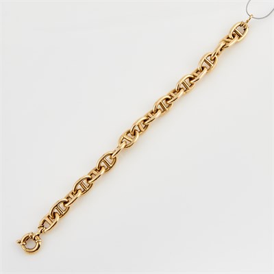 Lot 359 - Gold Flexible Bracelet, 14K 7 dwt.