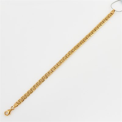 Lot 379 - Gold Flexible Bracelet, 18K 3 dwt.