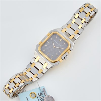 Lot 434 - Mans Gold and Metal Bracelet Watch, Audemars...