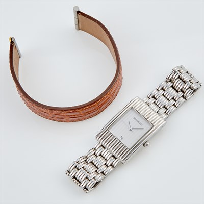 Lot 435 - Ladys Metal Bracelet Watch, Boucheron, Quartz...