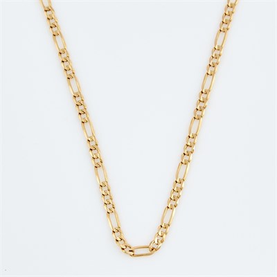 Lot 444 - Gold Neck Chain, 14K 7 dwt.