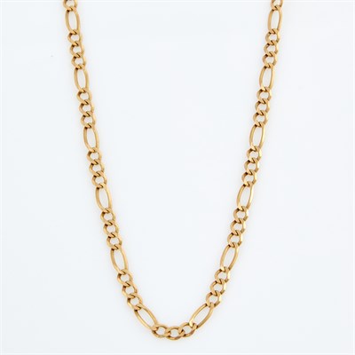 Lot 449 - Gold Neck Chain, 14K 9 dwt.