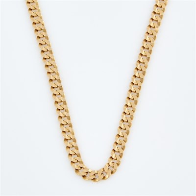 Lot 450 - Gold Neck Chain, 14K 18 dwt.