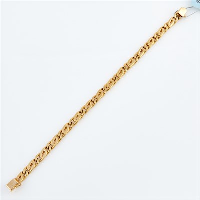 Lot 459 - Gold Flexible Bracelet, 14K 17 dwt.