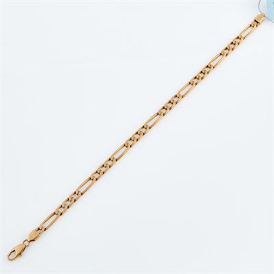 Lot 460 - Gold Flexible Bracelet, 14K 7 dwt.