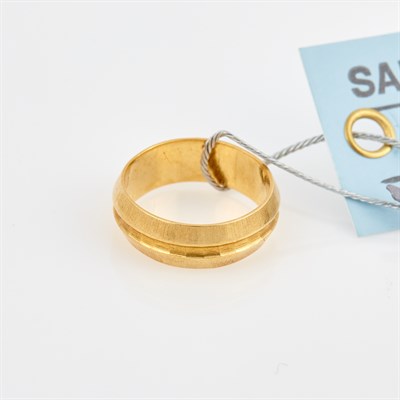 Lot 496 - Gold Wedding Ring, 18K 3 dwt.