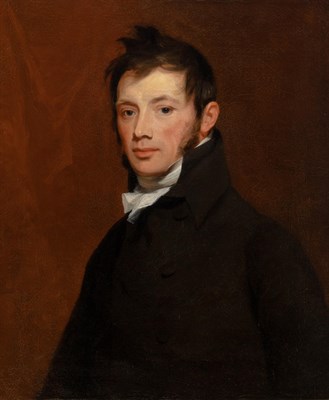 Lot 1030 - Thomas Sully American, 1783-1872 Portrait of...