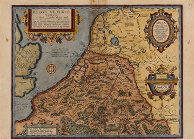 Lot 185 - [MAPS-BELGIUM] Group of six maps. Comprising:...