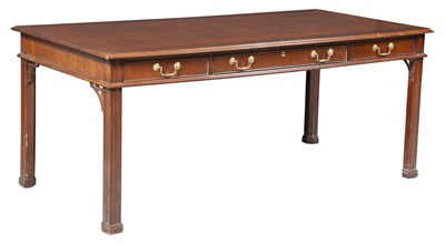 Lot 132 - George III Style Mahogany Writing Table...