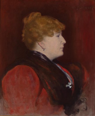 Lot 6 - William Dannat American, 1853-1929 Margarette...