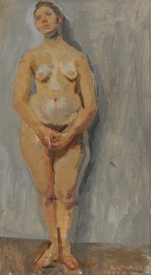 Lot 84 - Raphael Soyer Russian/American, 1899-1987...