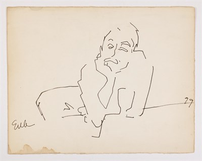 Lot 154 - Joe Eula (1925-2004) Original drawing of Bill...