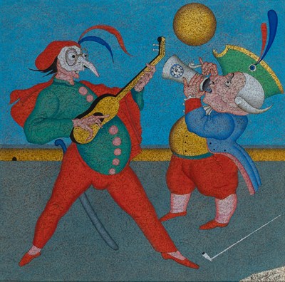 Lot 16 - Mihail Chemiakin Russian, b. 1943 The...