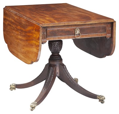 Lot 260 - Classical Mahogany Pembroke Table