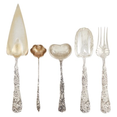 Lot 23 - A Group of Five Tiffany & Co. Sterling Silver...