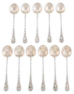 Lot 58 - Set of Eleven Durgin Sterling Silver...