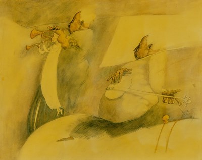 Lot 277 - Benjamin Canas Salvadoran, 1933-1987 Untitled,...
