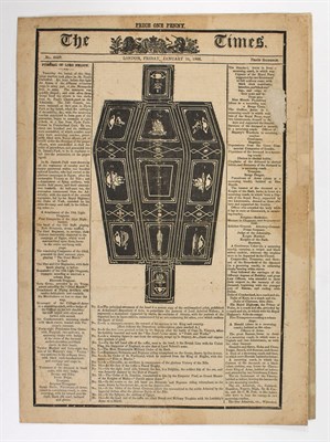 Lot 29 - [NELSON, HORATIO, ADMIRAL LORD] Newspaper...