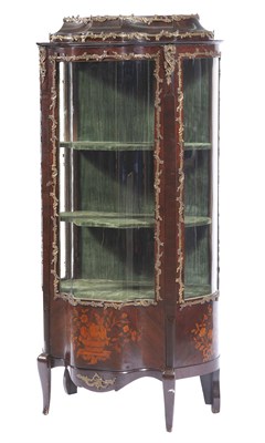 Lot 123 - Louis XV Style Gilt-Metal Mounted Inlaid...