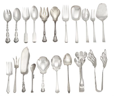Lot 212 - Group of Sterling Silver Flatware and Serving...
