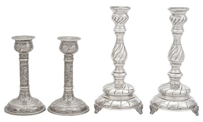 Lot 113 - Pair of Continental Sterling Silver...