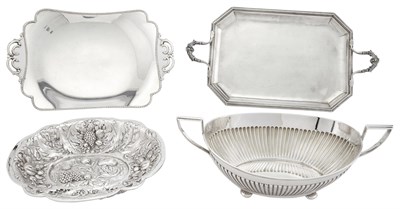 Lot 107 - Group of Silver Table Articles Various makers,...