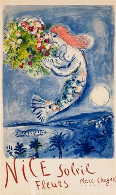 Lot 51 - Marc Chagall (1887-1985) NICE SOLEIL...