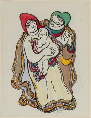 Lot 45 - Bela Kadar Hungarian, 1877-1955 Three...