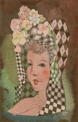 Lot 43 - Bela Kadar Hungarian, 1877-1955 Young Girl...