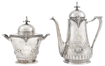 Lot 110 - Ball Black & Co. Sterling Silver Coffee Pot...