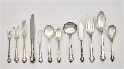 Lot 104 - Gorham Sterling Silver English Gadroon Pattern...