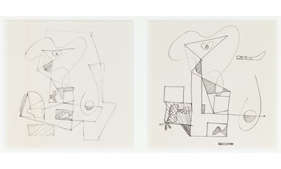Lot 2 - Ilya Bolotowsky Russian/American, 1907-1981...