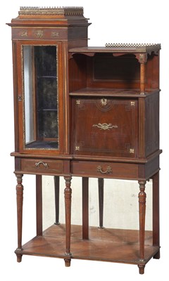 Lot 151 - Empire Style Gilt Metal Mounted and Brass...