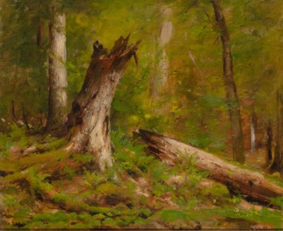 Lot 1069 - Worthington Whittredge American, 1820-1910 A...