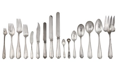 Lot 46 - Tiffany & Co. Sterling Silver Marquise Pattern...