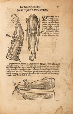 Lot 301 - [SURGERY] DRYANDER, JOHANN. Artzenei Spiegel...