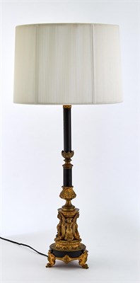 Lot 187 - Pair of Empire Style Gilt and Patinated Metal...