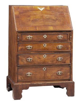 Lot 174 - George III Style Mahogany and Walnut...