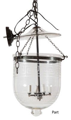 Lot 178 - Pair of Victorian Style Bell-Form Hall...