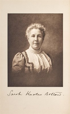 Lot 320 - [WOMEN'S STUDIES] BOLTON, SARAH K. Sarah K....