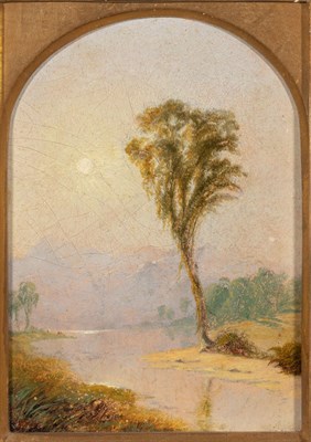 Lot 1051 - Thomas Cole American, 1801-1848 Tree By a Pond,...