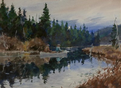 Lot 1112 - John Whorf American, 1903-1959 Northern...